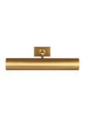 Kenyon Two Light Picture Light in Burnished Brass