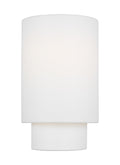 Sawyer Two Light Wall Sconce in Burnished Brass