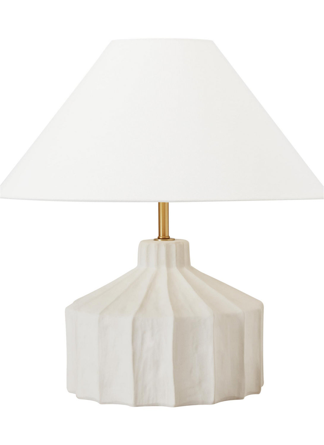 Veneto One Light Table Lamp in Matte Concrete