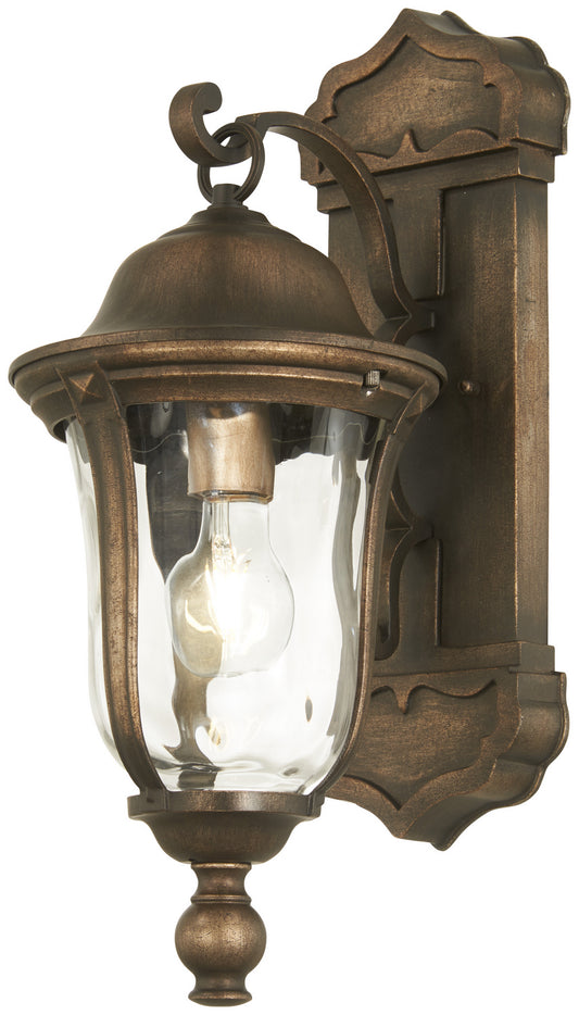 Havenwood One Light Outdoor Wall Mount in Tauira Bronze And Alder Silver