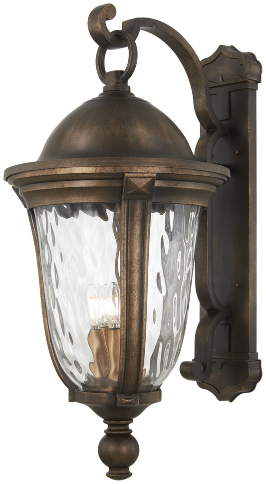 Havenwood Five Light Outdoor Wall Mount in Tauira Bronze And Alder Silver