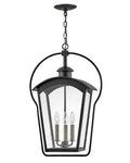 Yale LED Hanging Lantern in Black