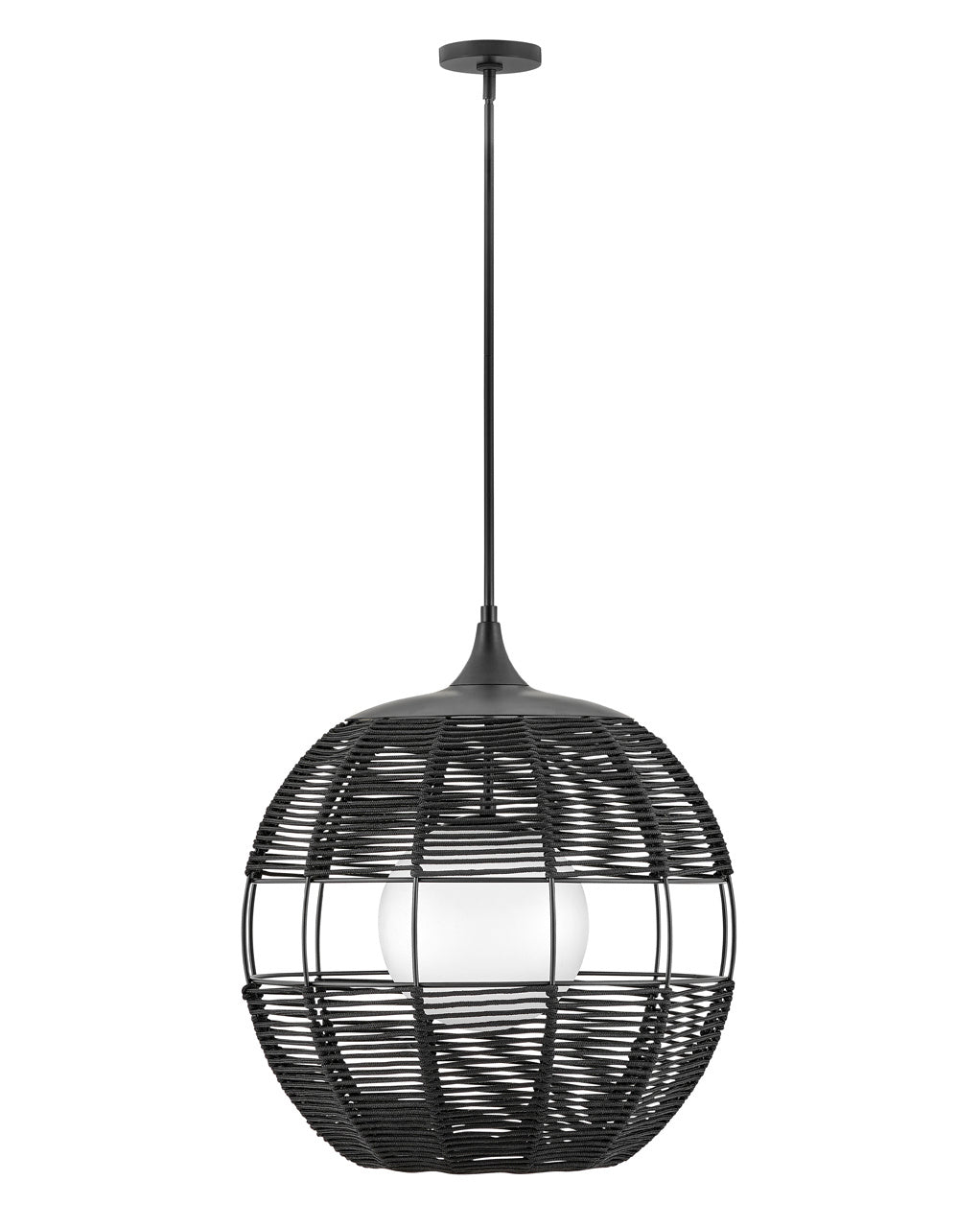 Maddox LED Chandelier in Black