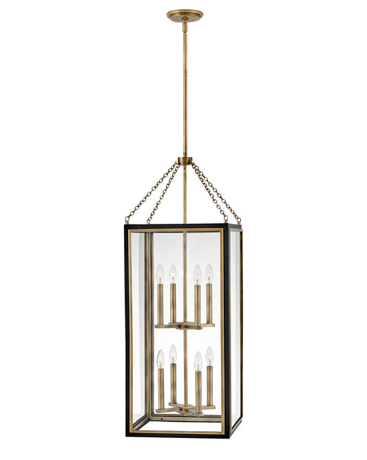 Shaw LED Pendant in Black