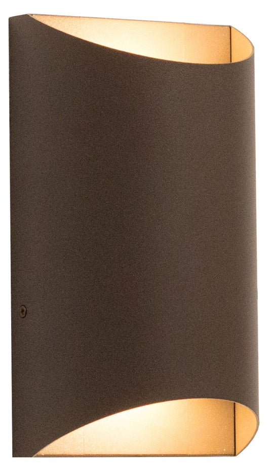 LED Wall Sconce in Dark Bronze