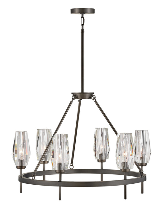 Ana LED Chandelier in Black Oxide