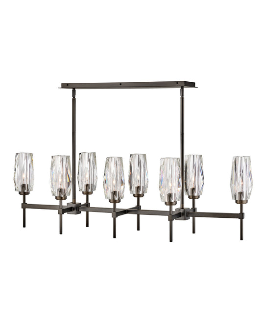 Ana LED Chandelier in Black Oxide