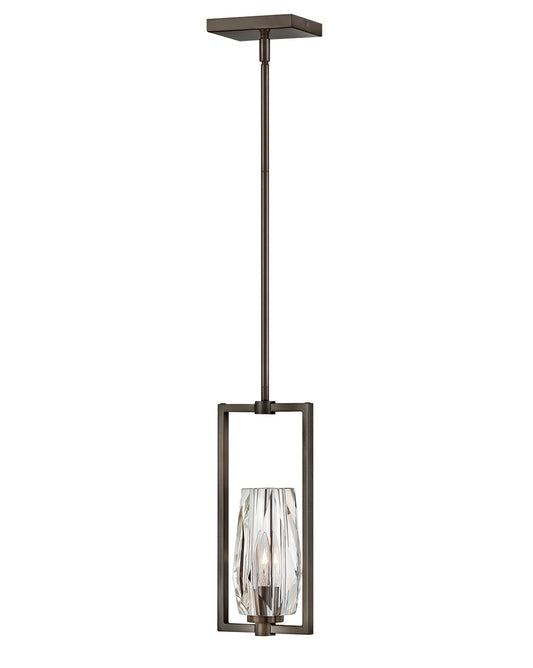 Ana LED Pendant in Black Oxide