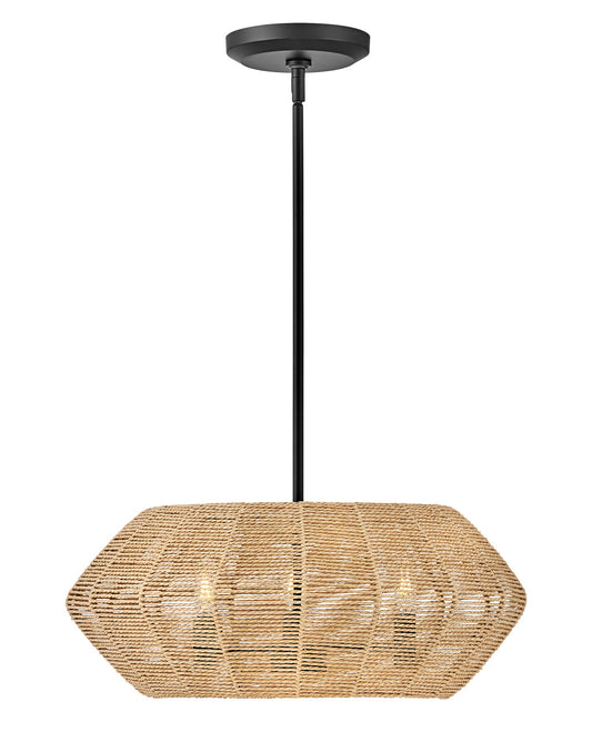 Luca LED Chandelier in Black