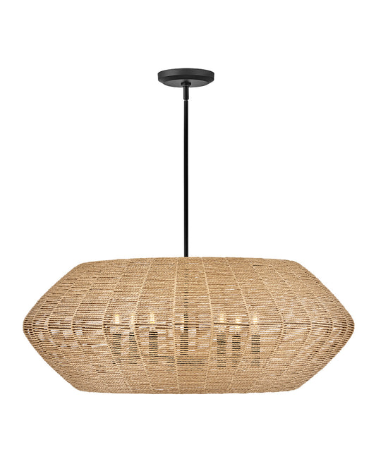 Luca LED Chandelier in Black