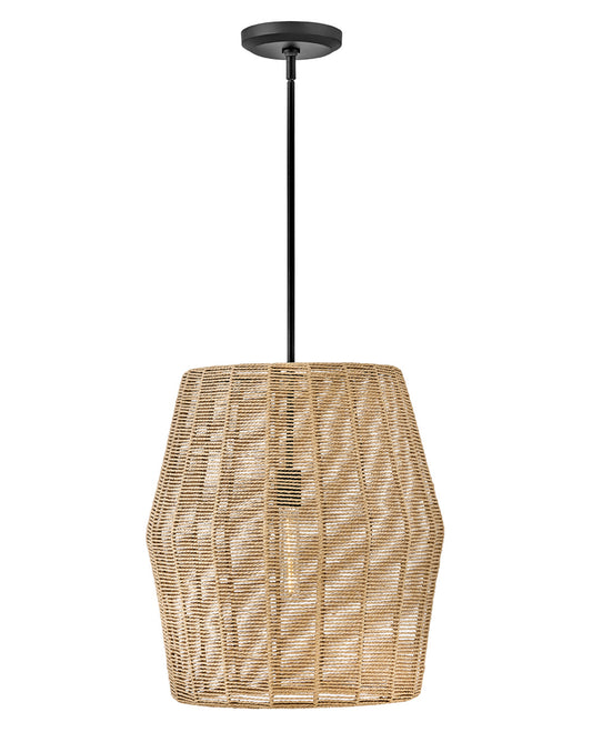 Luca LED Pendant in Black