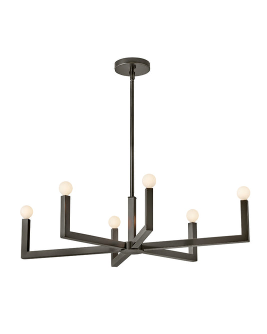 Ezra LED Pendant in Black Oxide