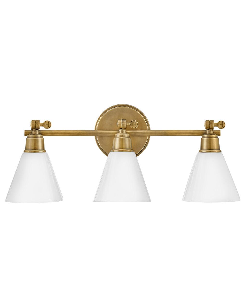 Arti LED Vanity in Heritage Brass