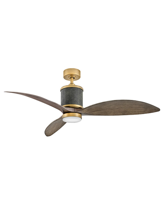 Merrick 60"Ceiling Fan in Heritage Brass