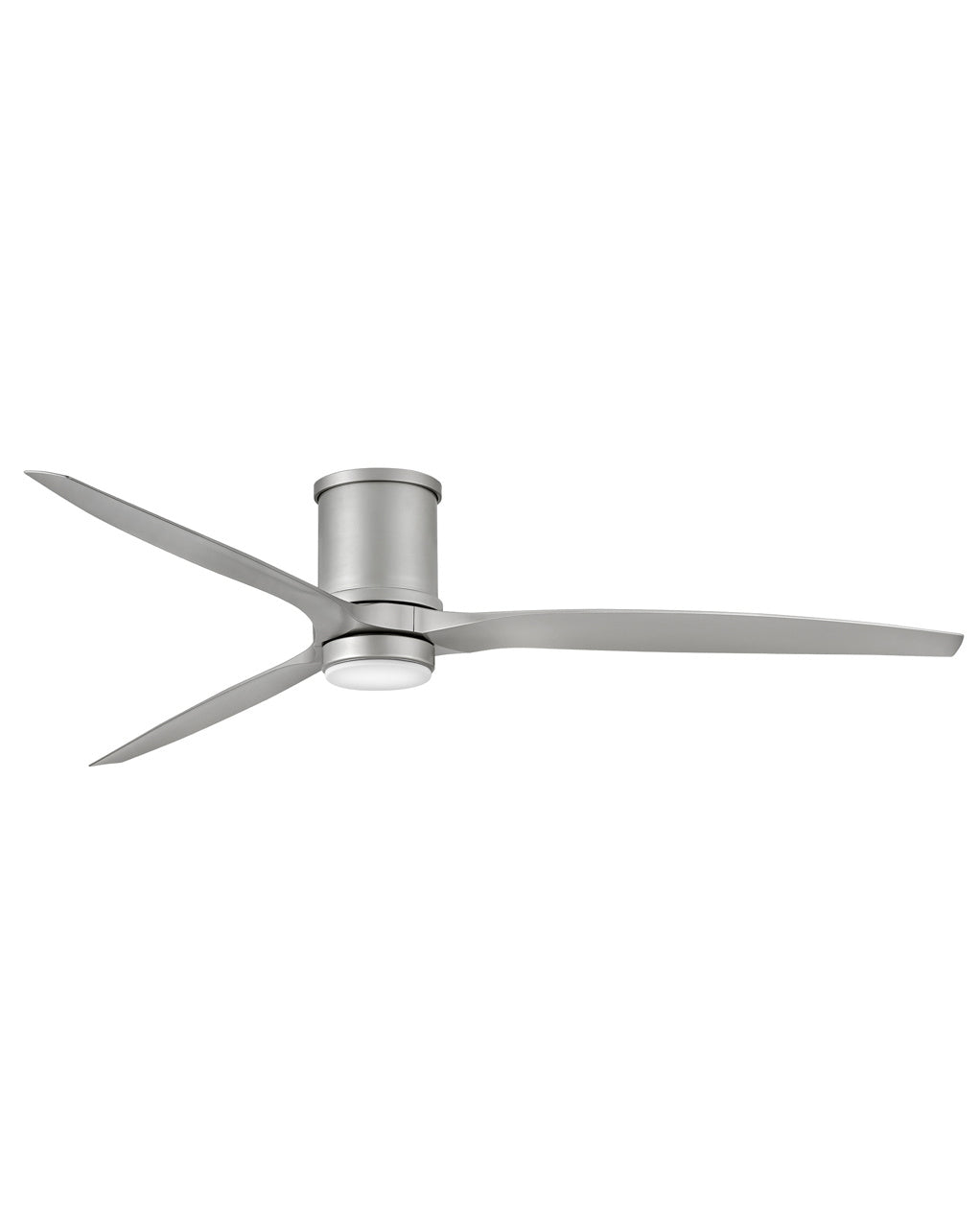 Hover Flush 72"Ceiling Fan in Brushed Nickel