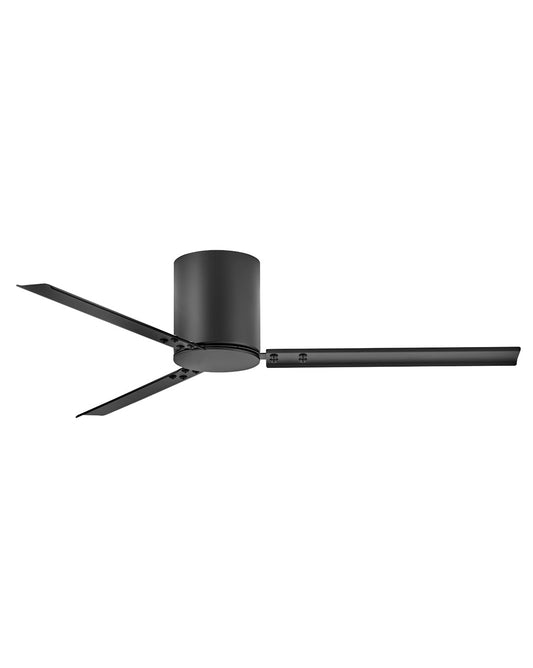 Indy Flush 58"Ceiling Fan in Matte Black