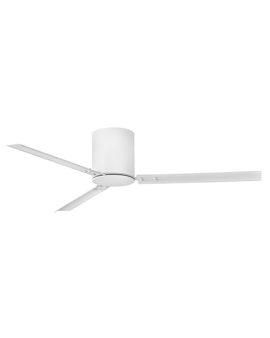 Indy Flush 58"Ceiling Fan in Matte White