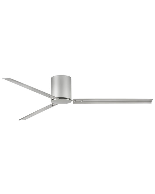 Indy Flush 72"Ceiling Fan in Brushed Nickel