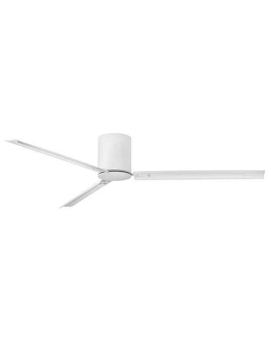Indy Flush 72"Ceiling Fan in Matte White