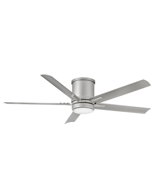 Vail Flush 52"Ceiling Fan in Brushed Nickel