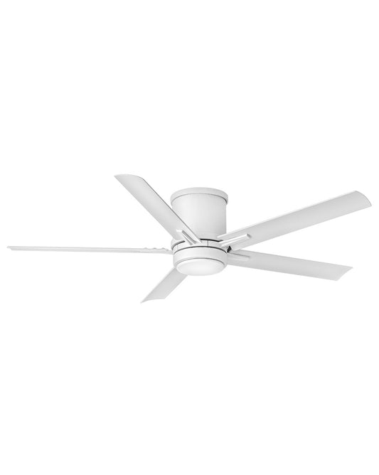 Vail Flush 52"Ceiling Fan in Matte White