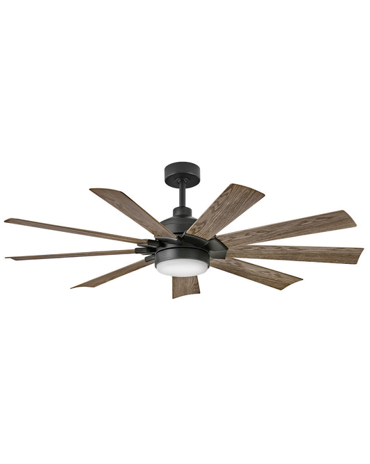 Turbine 60"Ceiling Fan in Matte Black