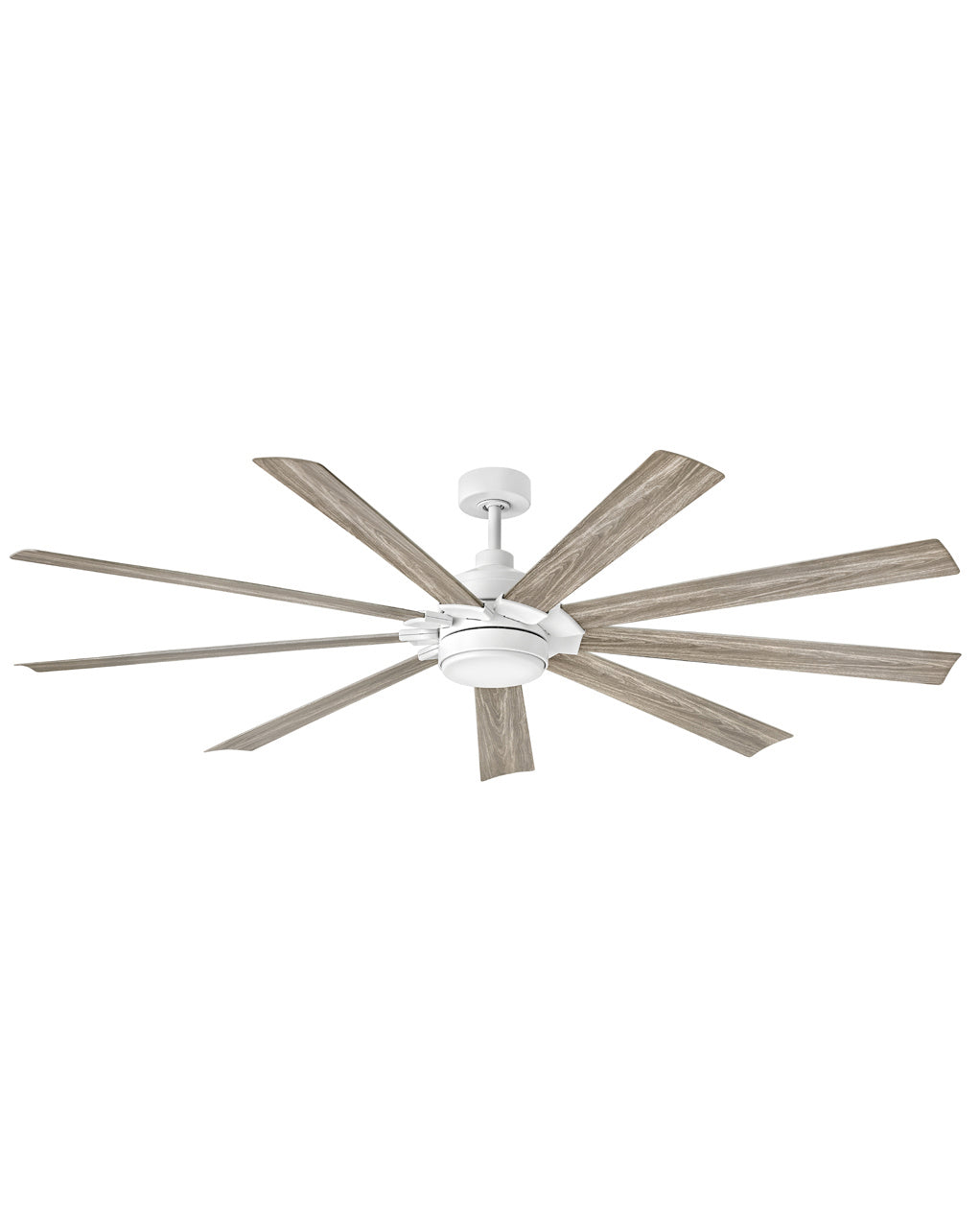 Turbine 80"Ceiling Fan in Chalk White