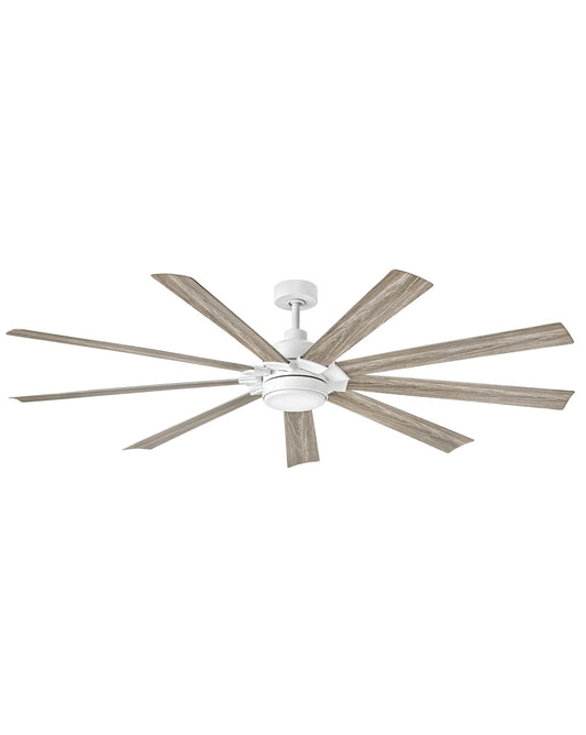 Turbine 80"Ceiling Fan in Chalk White