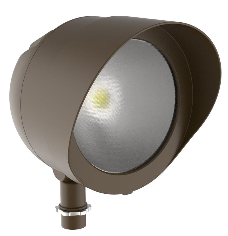 LED Flood in Dark Bronze