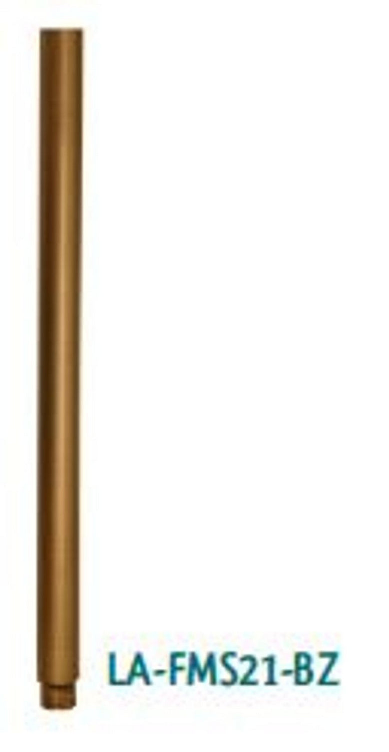 Westgate - LA-FMS21-BZ - Elbow Shape With 1/2" Thread One Side Male One Side Female Fits On La-Pipe - Brass