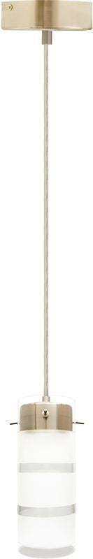 LED Pendant in Brushed-Nickel