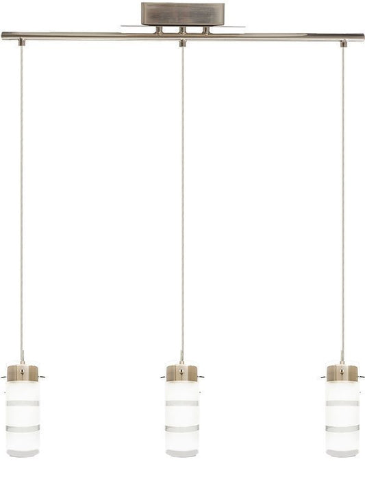 LED Pendant in Brushed-Nickel