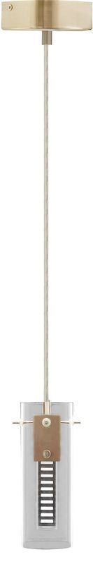 LED Pendant in Brushed-Nickel