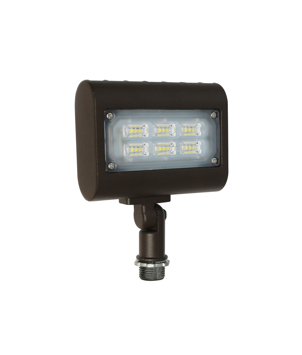 LED Flood Light in Dark Bronze