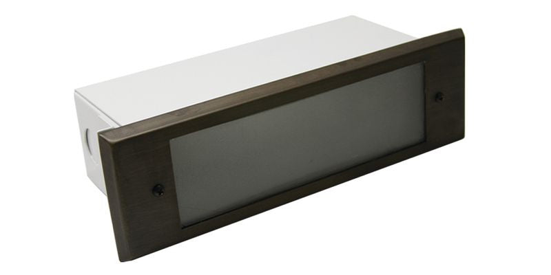 Step Light in Aged Nickel
