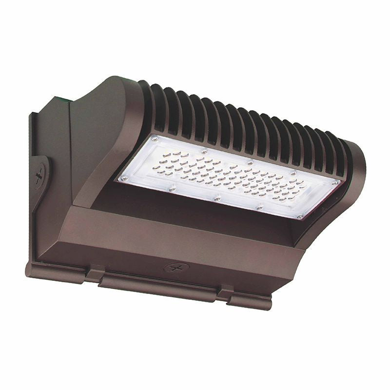 LED Wall Pack Light in Dark Bronze