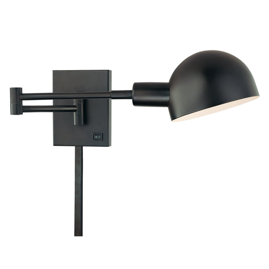 P3 LED Swing Arm Wall Sconce in Antique Dorian Bronze