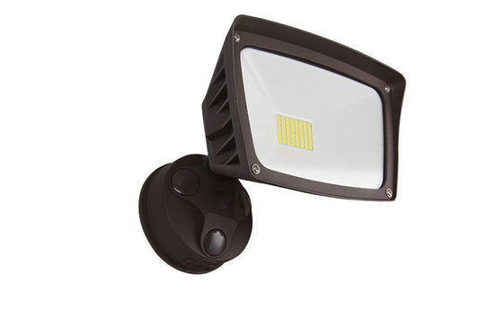 LED Security Light in Bronze