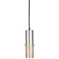 Larry One Light Mini Pendant in Satin Aluminum