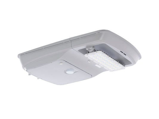 LED Solar Roadway/Flood Lights in Light Grey
