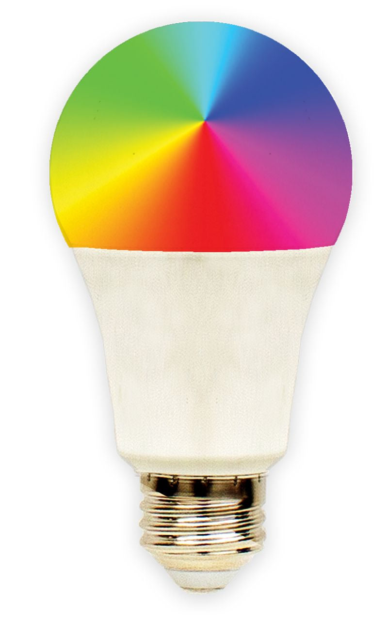 (4-Pack) Bluetooth Wg App Compatible Rgbw A19 Lamp in White