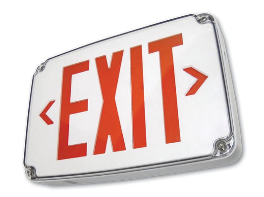 Westgate - XT-WP-1RG-EM - LED Exit Sign Single Face - Gray