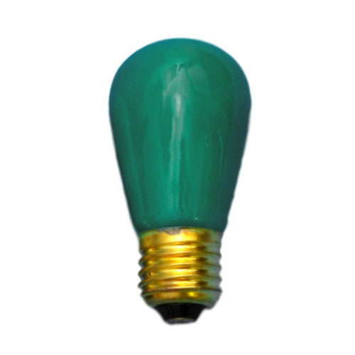 Sival S14 11W (11S14) Sign Light Bulb - Various Colors Available - (Medium Base/E27), Ceramic Blue, 20-Pack
