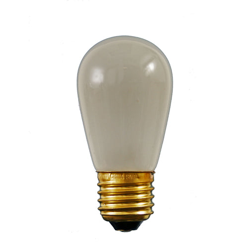 Sival S14 11W (11S14) Sign Light Bulb - Various Colors Available - (Medium Base/E27), Ceramic Blue, 120-Pack