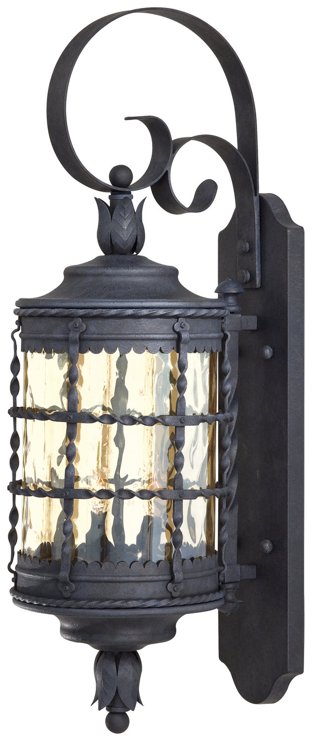 Mallorca Two Light Wall Mount in Spanish Iron