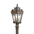 Tournai Three Light Outdoor Post Mount in Londonderry