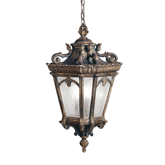 Tournai Three Light Outdoor Pendant in Londonderry