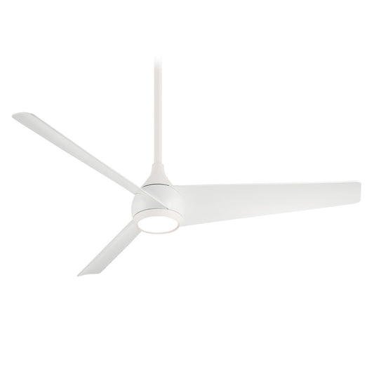 Twist 52"Ceiling Fan in Flat White