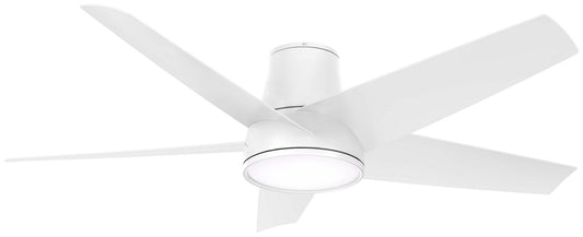 Chubby II 58"Outdoor Ceiling Fan in Flat White