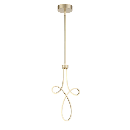 Astor by Robin Baron LED Mini Pendant in Soft Gold